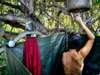 Footsteps Across the Delta - outdoor shower
